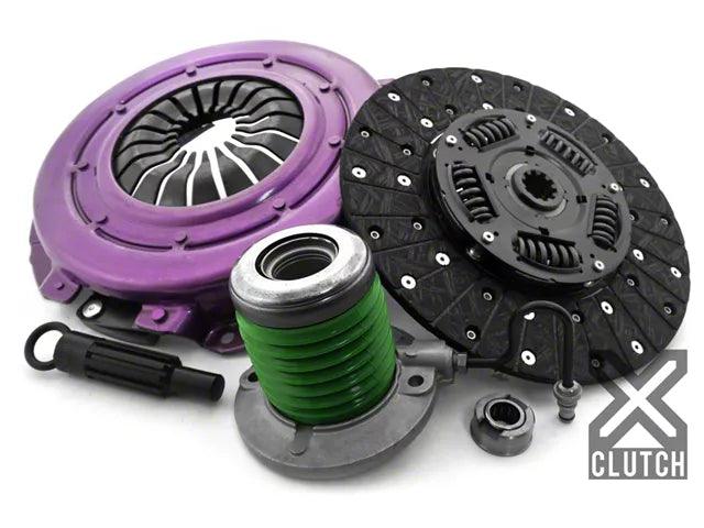X-Clutch Stage 1 Single Sprung Organic Disc Clutch Kit with Hydraulic Release Bearing; 10-Spline - Mullet Racing Performance