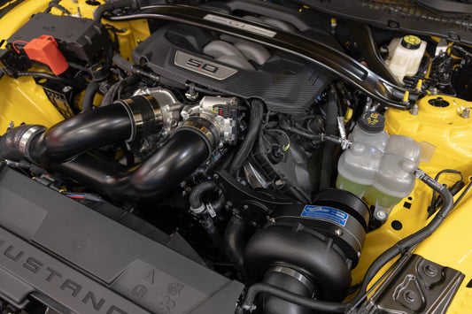 Procharger 60/30 Shared 6-Rib Intercooled Supercharger Complete Kit with P-1X; Black Finish - Mullet Racing Performance