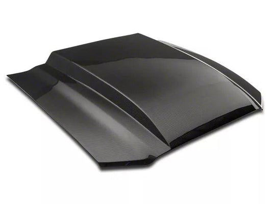 Anderson Composites 4-Inch Type-CJ Cowl Hood; Carbon Fiber - Mullet Racing Performance