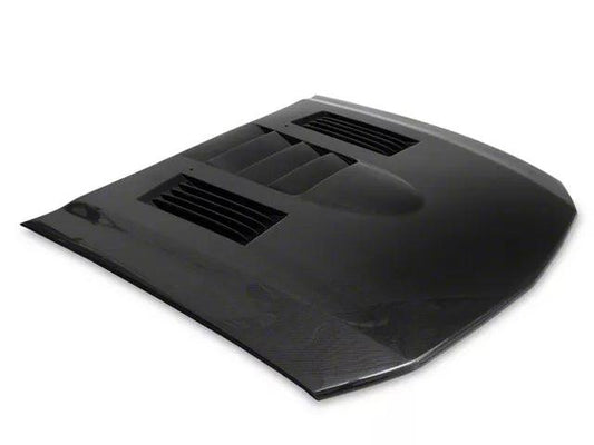 Anderson Composites Type-SS Hood; Carbon Fiber - Mullet Racing Performance