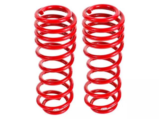 BMR Rear Lowering Springs; Handling Version; Red - Mullet Racing Performance