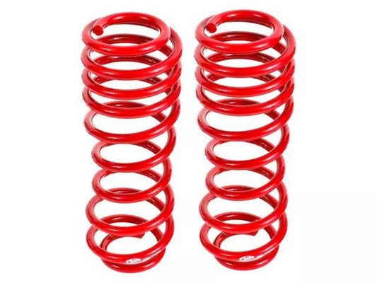 BMR Rear Lowering Springs; Handling Version; Red - Mullet Racing Performance