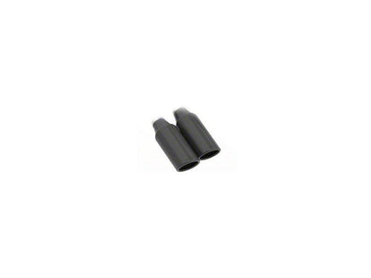 Borla S-Type Dual Exhaust System with Black Chrome Tips; Same Side Exit - Mullet Racing Performance