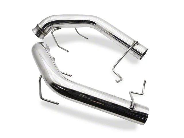 C&L Muffler Delete Axle-Back Exhaust with Polished Tips - Mullet Racing Performance