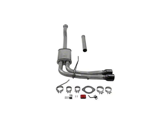 Flowmaster FlowFX Dual Exhaust System with Black Tips; Middle Side Exit - Mullet Racing Performance