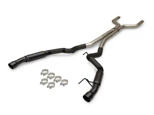 Flowmaster Outlaw Cat-Back Exhaust System with Black Tips - Mullet Racing Performance