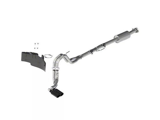 Ford Performance Extreme Dual Exhaust System with Black Chrome Tips; Same Side Exit - Mullet Racing Performance