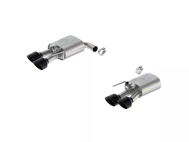 Ford Performance Extreme Active Axle-Back Exhaust with Black Chrome Tips and Dark Horse Rear Valance - Mullet Racing Performance