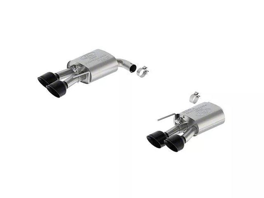 Ford Performance Extreme Active Axle-Back Exhaust with Black Chrome Tips and Dark Horse Rear Valance - Mullet Racing Performance