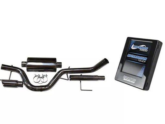 Livernois Motorsports MyCalibrator Touch Tuner and Single Exhaust System Bundle - Mullet Racing Performance