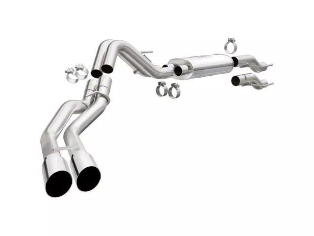 Magnaflow Street Series Dual Exhaust System with Polished Tips; Same Side Exit - Mullet Racing Performance