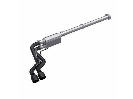 MBRP Armor BLK Single Exhaust System; Race Version; Side Exit - Mullet Racing Performance