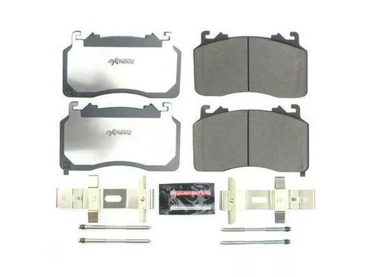 PowerStop Z26 Street Performance Carbon-Fiber Ceramic Brake Pads; Rear Pair - Mullet Racing Performance