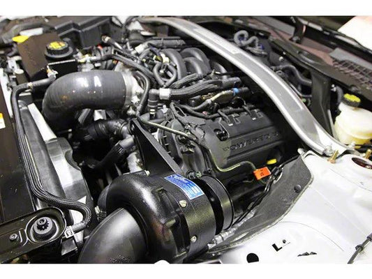 Procharger Stage II Intercooled Supercharger Complete Kit with P-1SC-1; Black Finish - Mullet Racing Performance