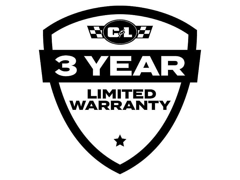 C&L Proven Ground Series Dual Exhaust System with Polished Tips; Side/Rear Exit - Mullet Racing Performance