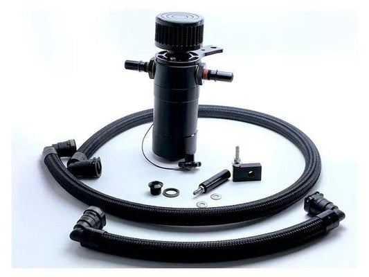 UPR Products Plug N Play Breather Tank; Black - Mullet Racing Performance