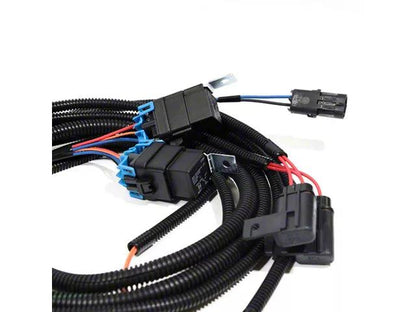 VMP Performance Heat Exchanger Fans and Pump Harness; Dual Relay - Mullet Racing Performance