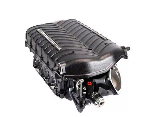 Whipple Gen 5x W185AX 3.0L Intercooled Supercharger Kit with 3-Year/36K Mile Powertrain Warranty; Black; Stage 1 - Mullet Racing Performance