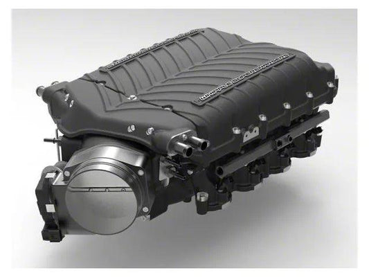 Whipple Gen 6 3.0L Intercooled Supercharger Kit; Black; Stage 2 - Mullet Racing Performance